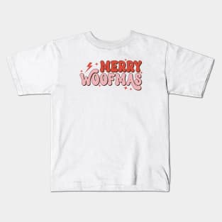 Merry Woofmas Kids T-Shirt